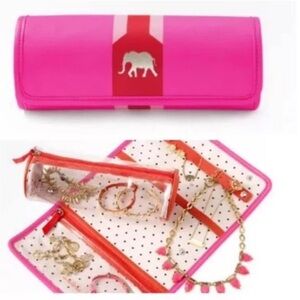 Stella& Dot roll up jewelry bag